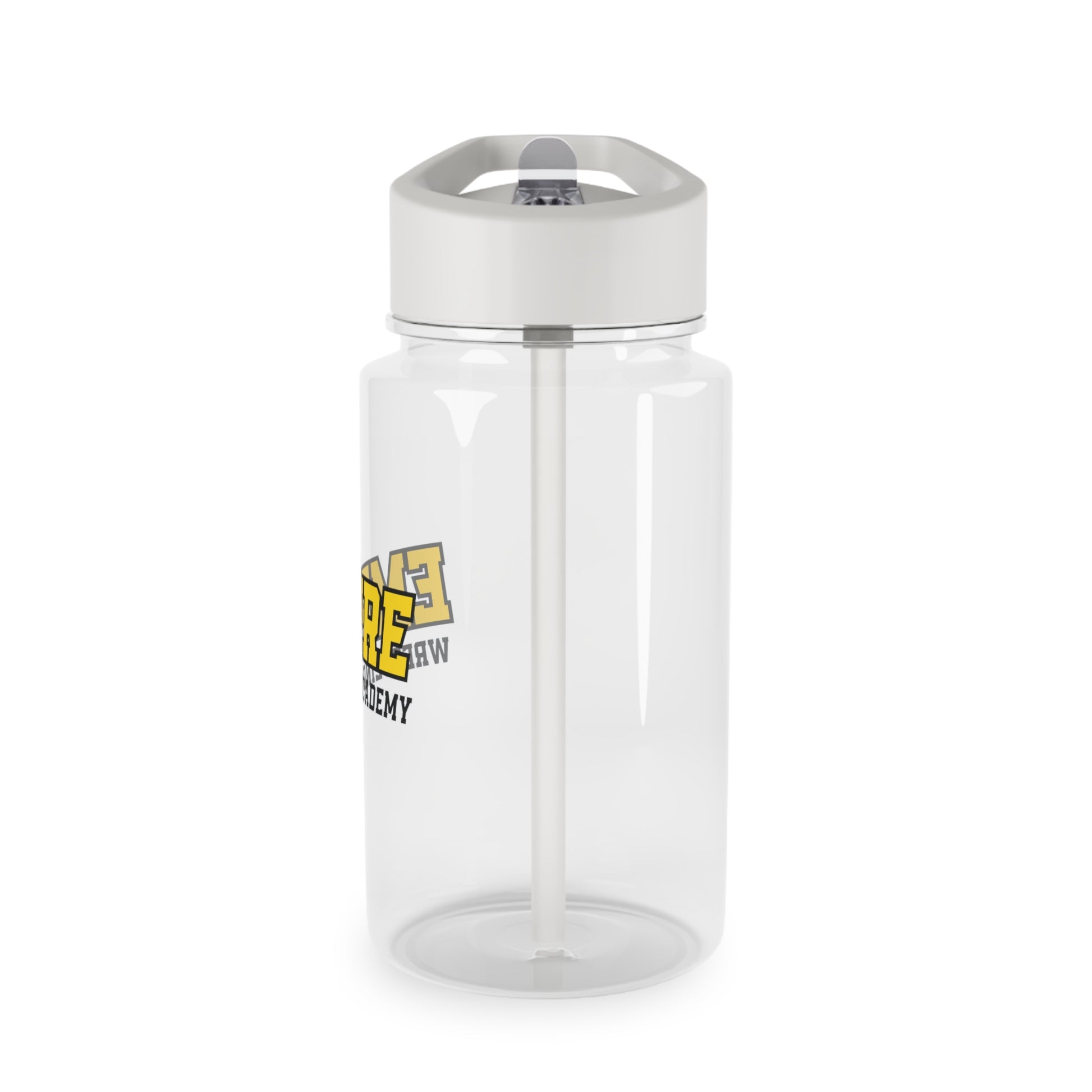 Empire Wrestling Academy Tritan Water Bottle – Sports Bottle with Straw