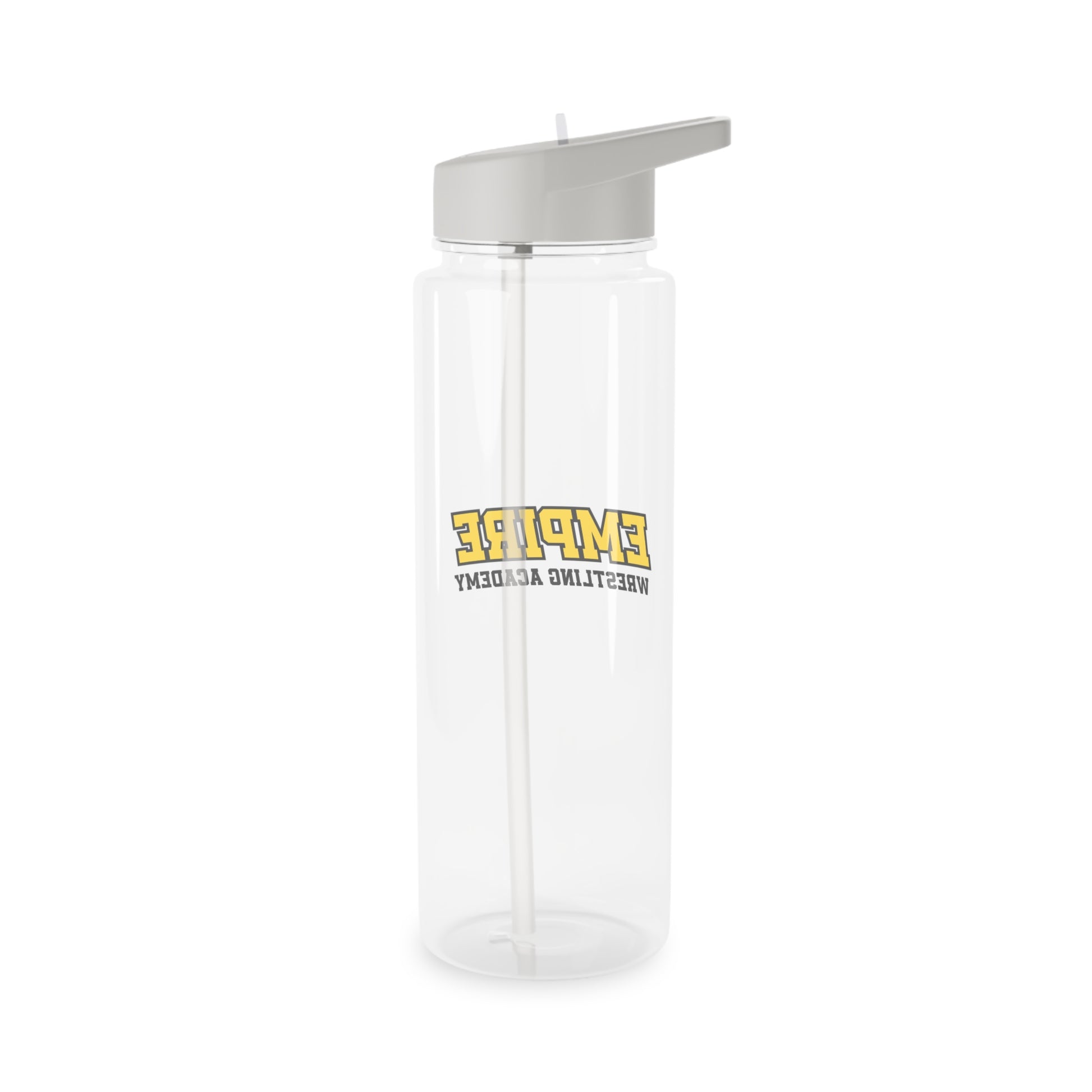 Empire Wrestling Academy Tritan Water Bottle – Sports Bottle with Straw