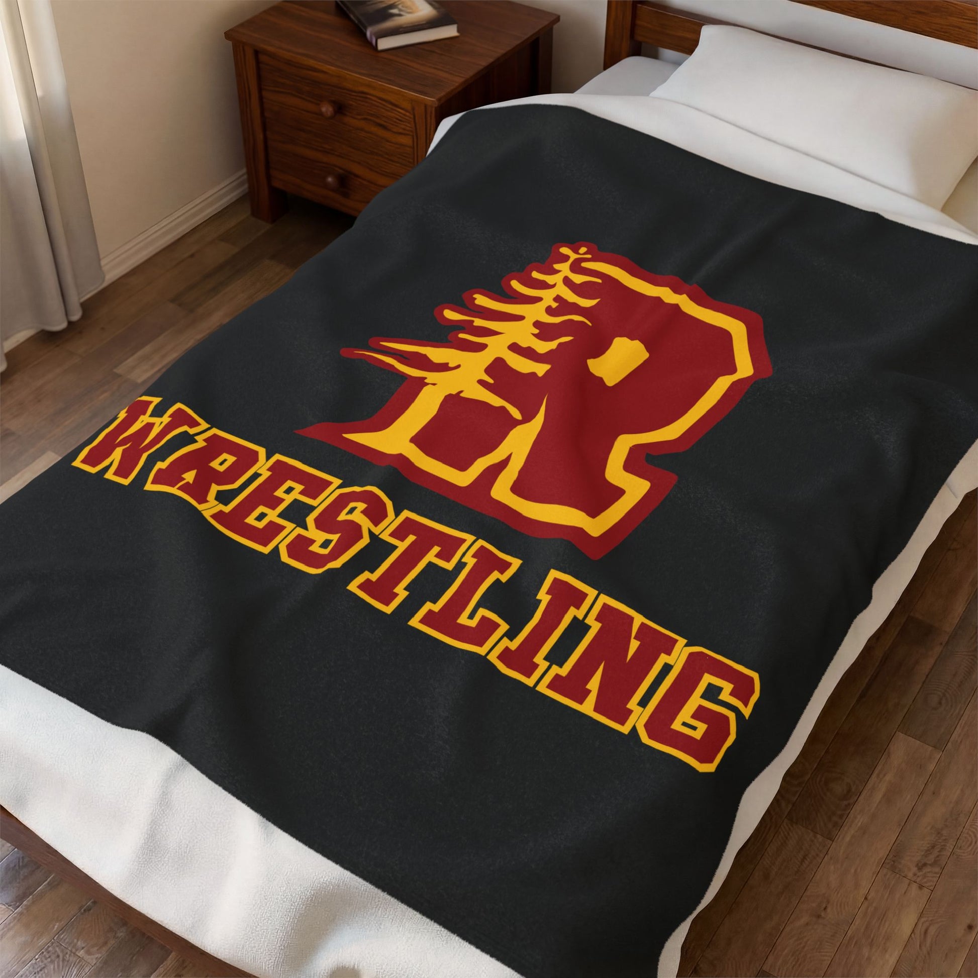 Redwoods Velveteen Plush Blanket