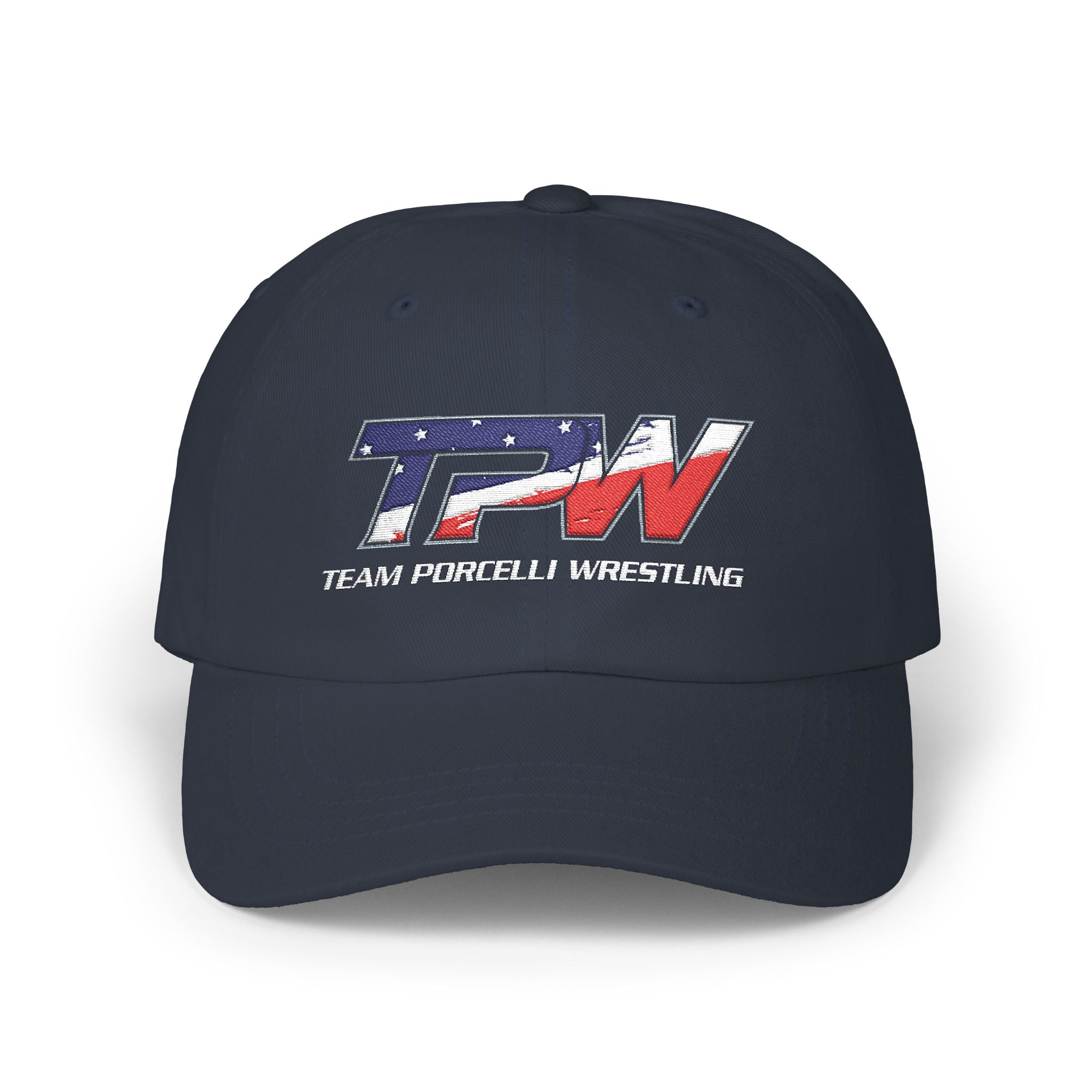 Team Porcelli Wrestling Dad Cap — TPW Baseball Hat