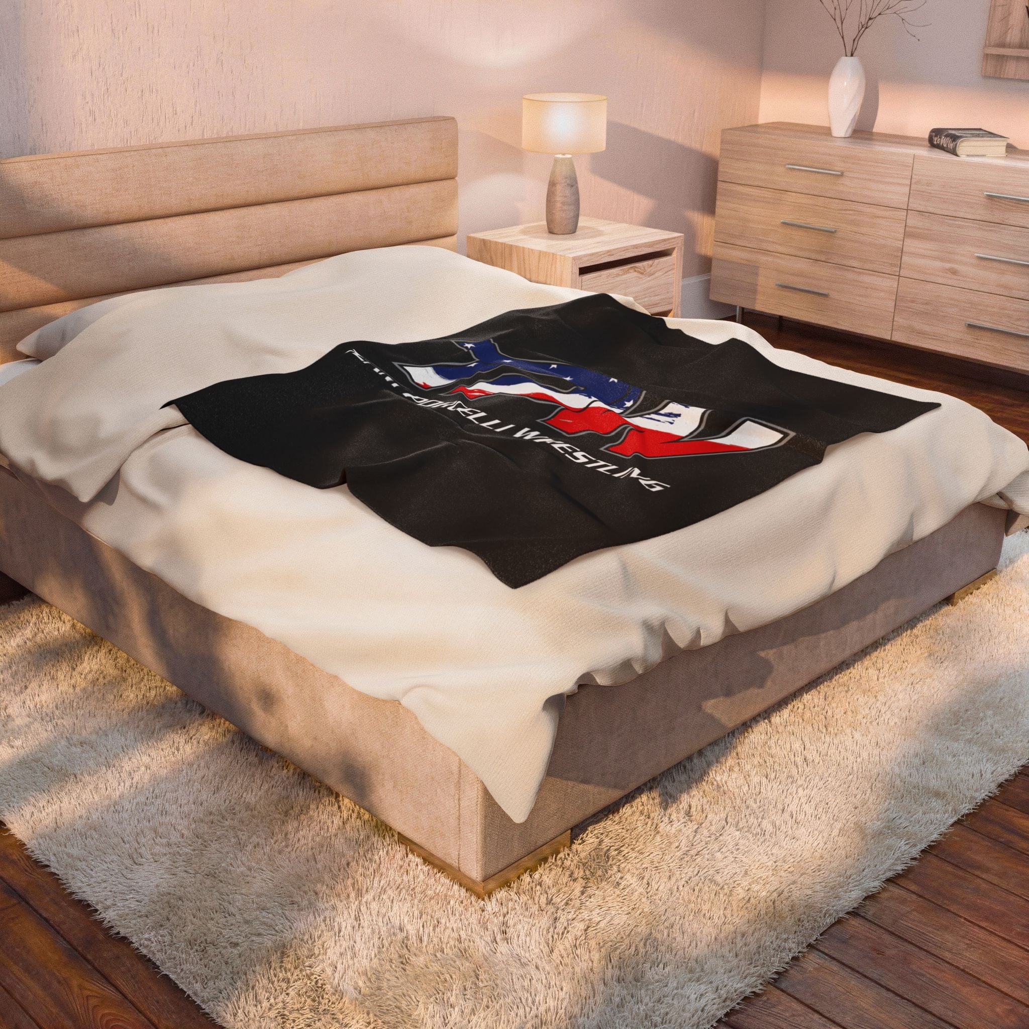 TPW Velveteen Plush Blanket — Cozy Throw