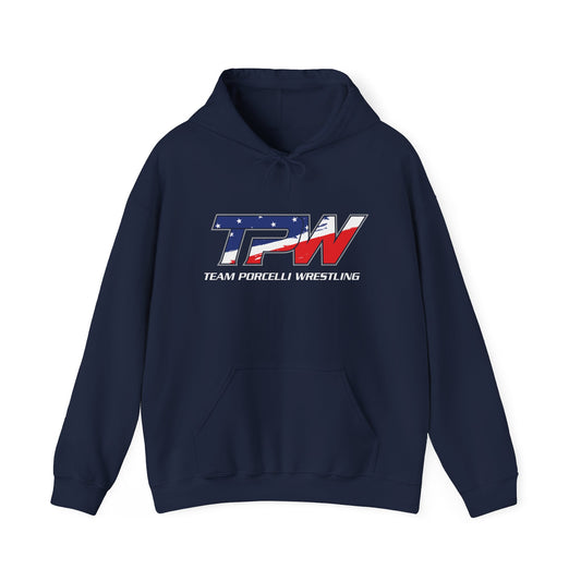 PWC Hoodie – American Flag Logo Pullover
