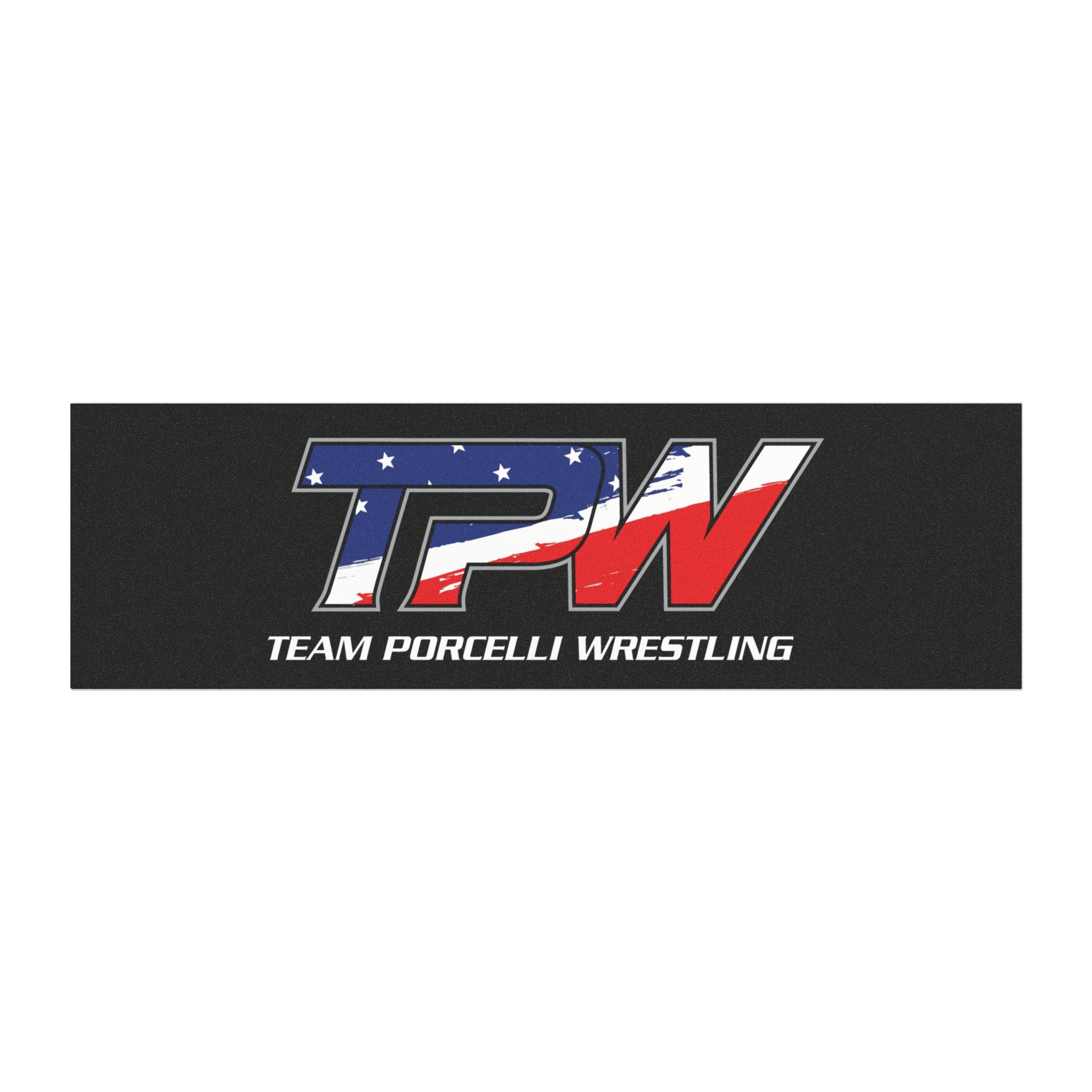 Team Porcelli Wrestling Magnetic Car Decal