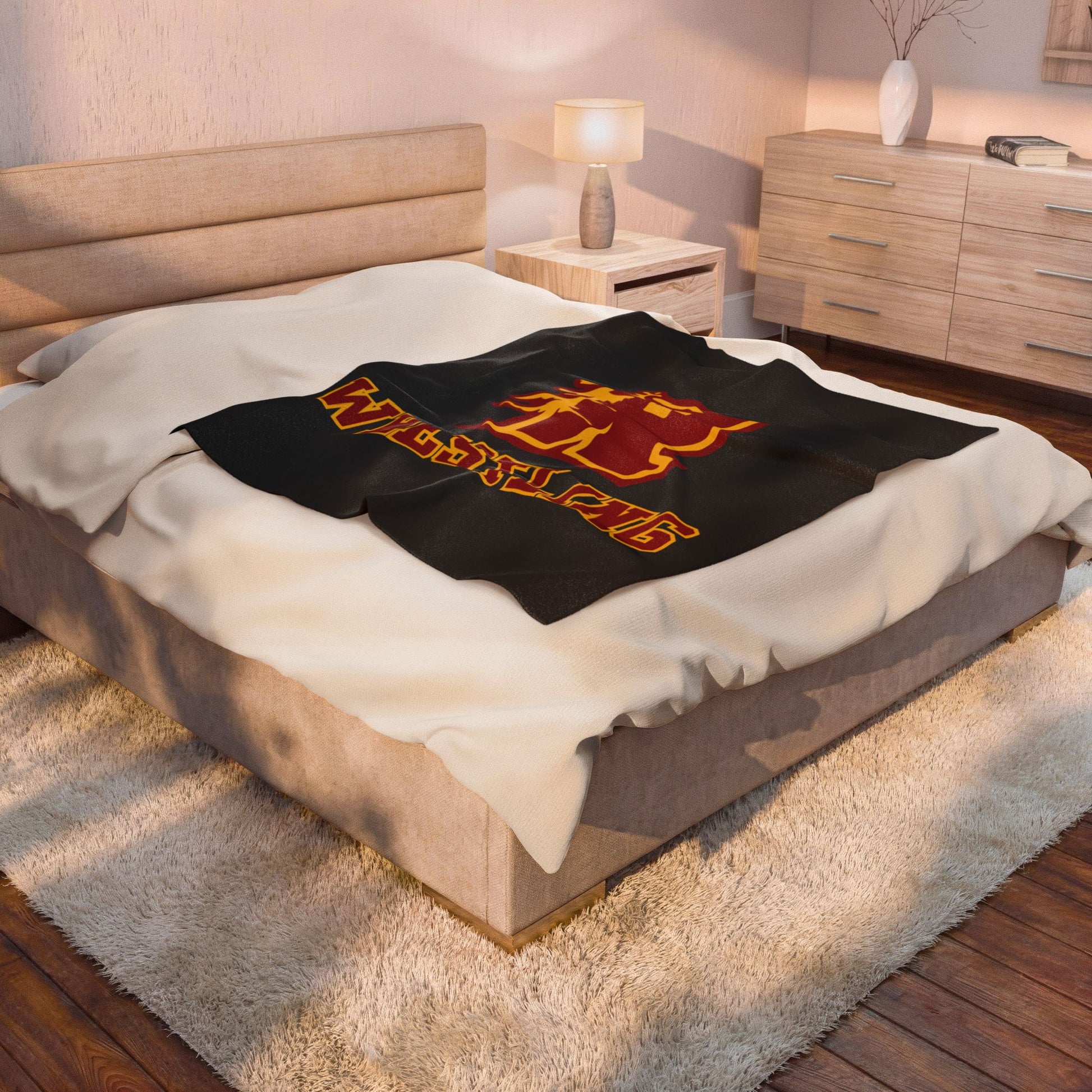 Redwoods Velveteen Plush Blanket