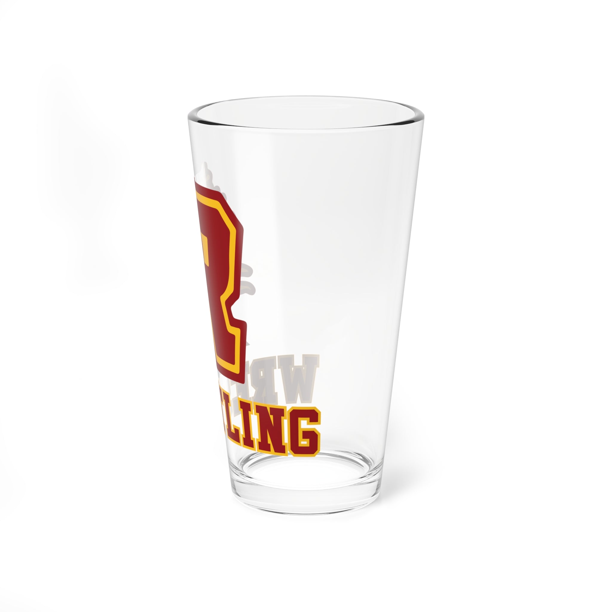Redwoods Wrestling Team 16oz Mixing Glass
