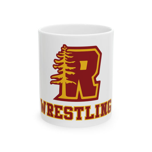 Redwoods Ceramic Mug – Maroon & Gold Redwoods Coffee Cup (11oz, 15oz)