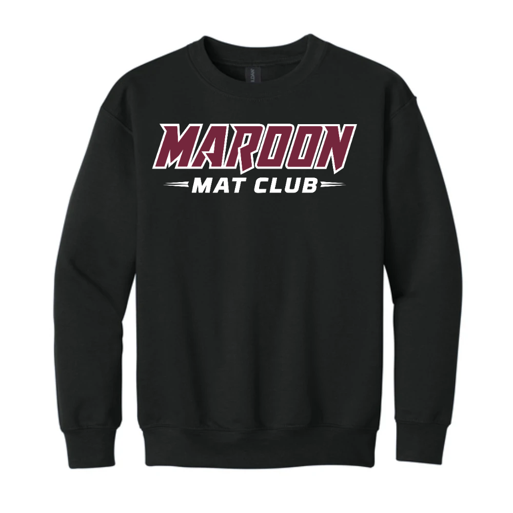 Gildan Youth Heavy Blend Crewneck Sweatshirt.