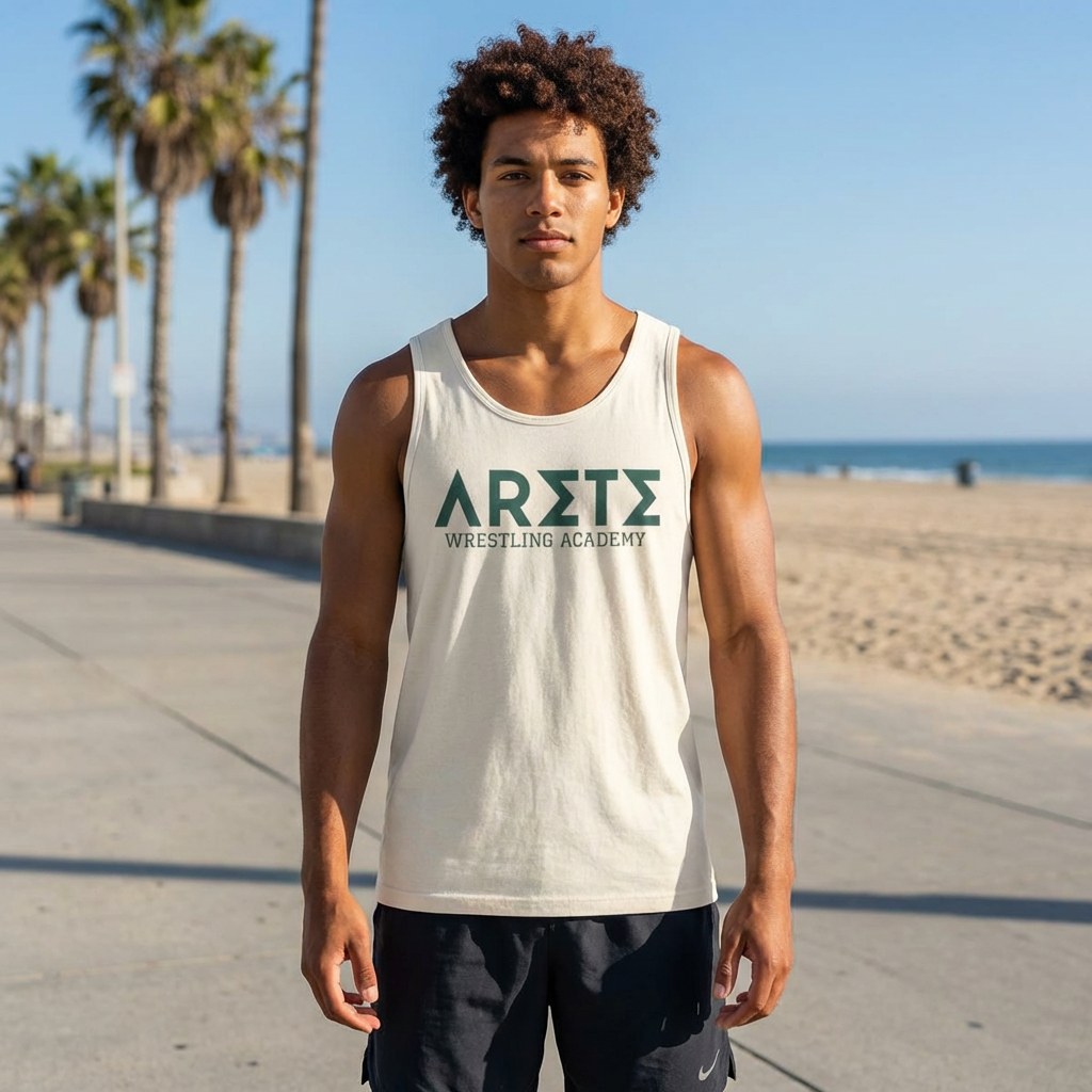 ARETE - Unisex Garment Dyed Heavyweight Tank