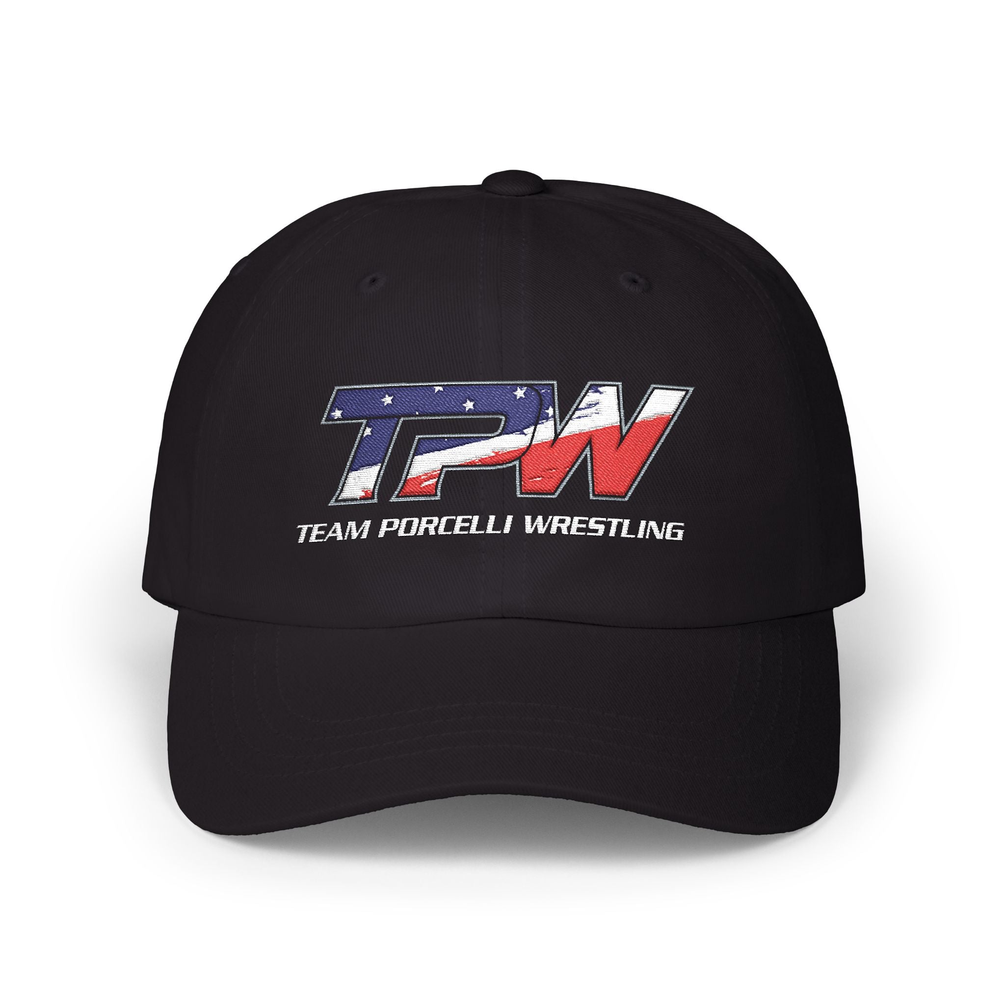 Team Porcelli Wrestling Dad Cap — TPW Baseball Hat