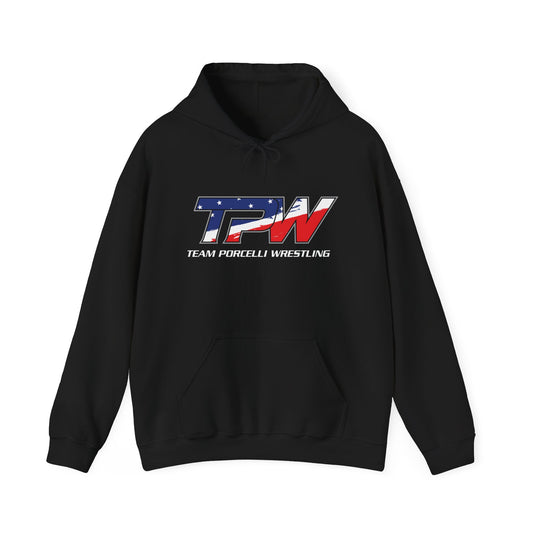 PWC Hoodie – American Flag Logo Pullover