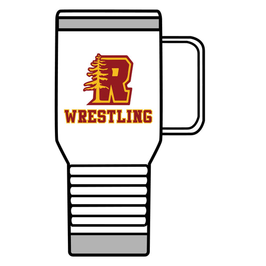 Redwoods Wrestling 20oz Travel Mug