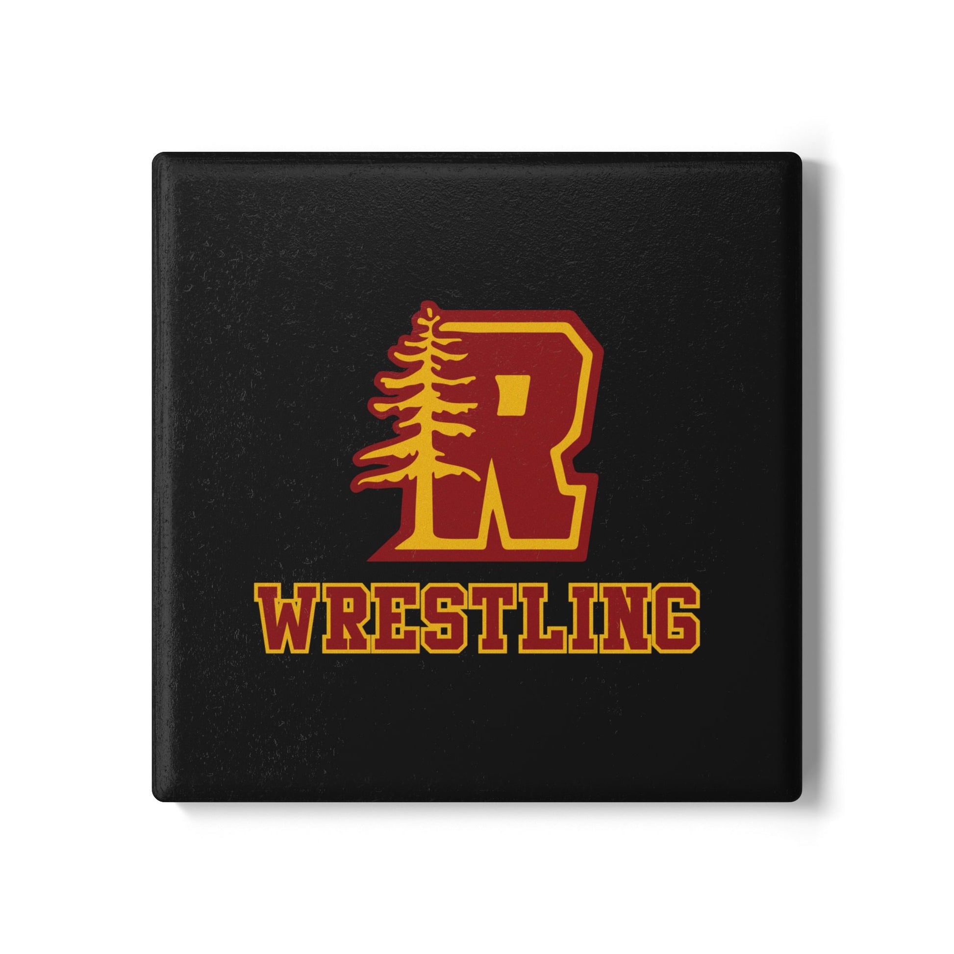 Redwoods Wrestling Ceramic Coaster