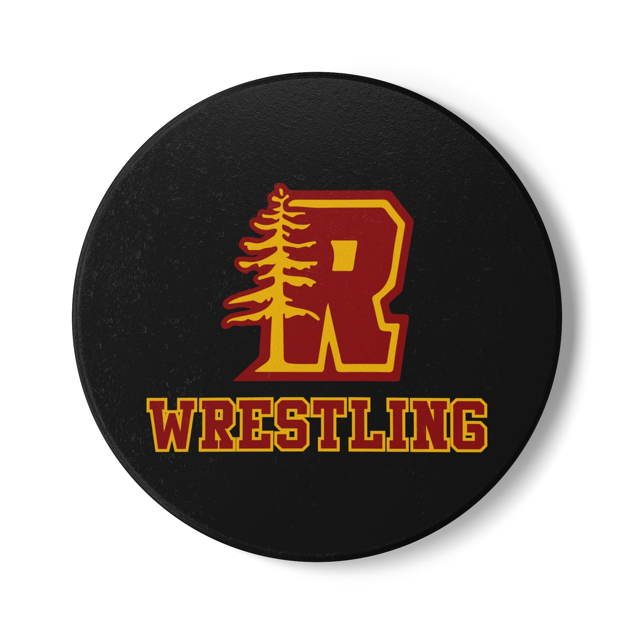 Redwoods Wrestling Ceramic Coaster