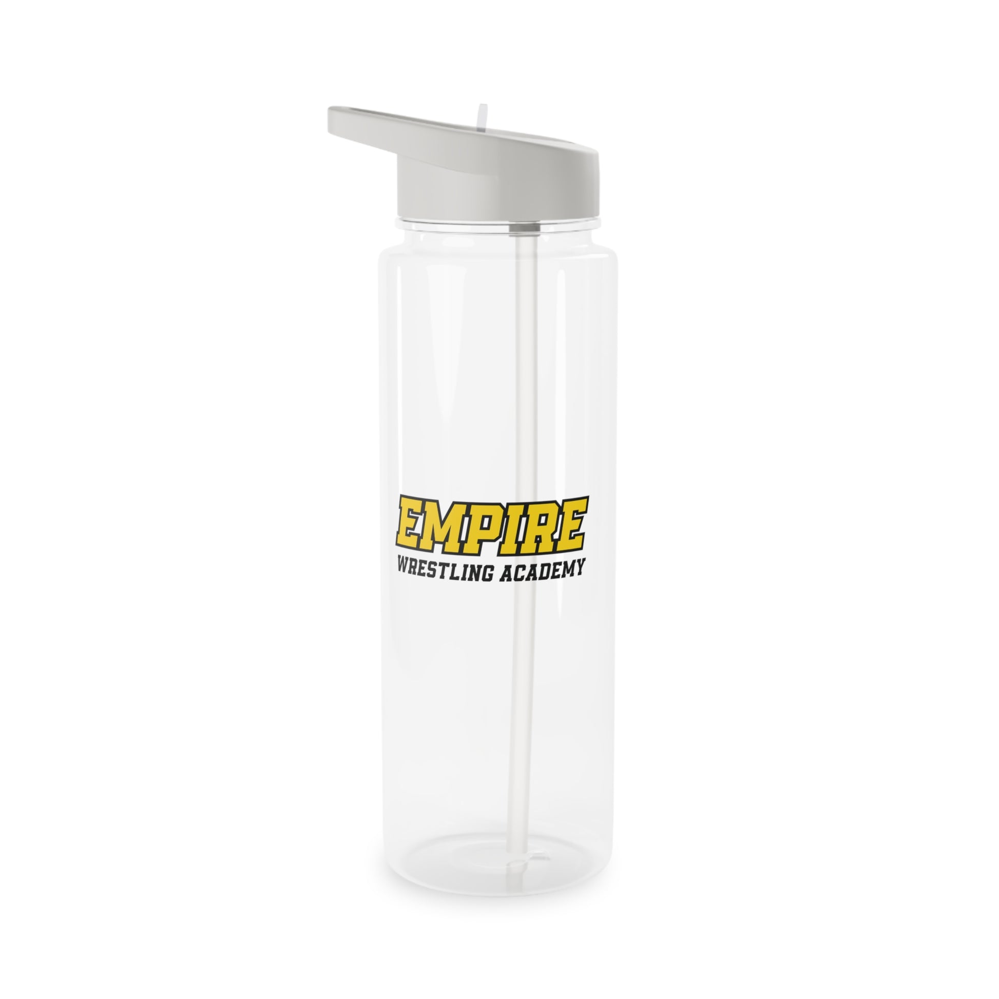 Empire Wrestling Academy Tritan Water Bottle – Sports Bottle with Straw