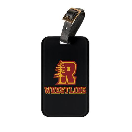 Redwoods Wrestling Luggage Tag
