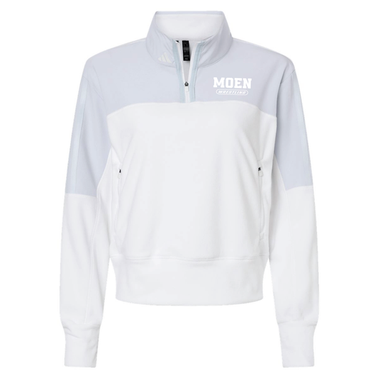 Adidas Women's Fleece Quarter-Zip Pullover