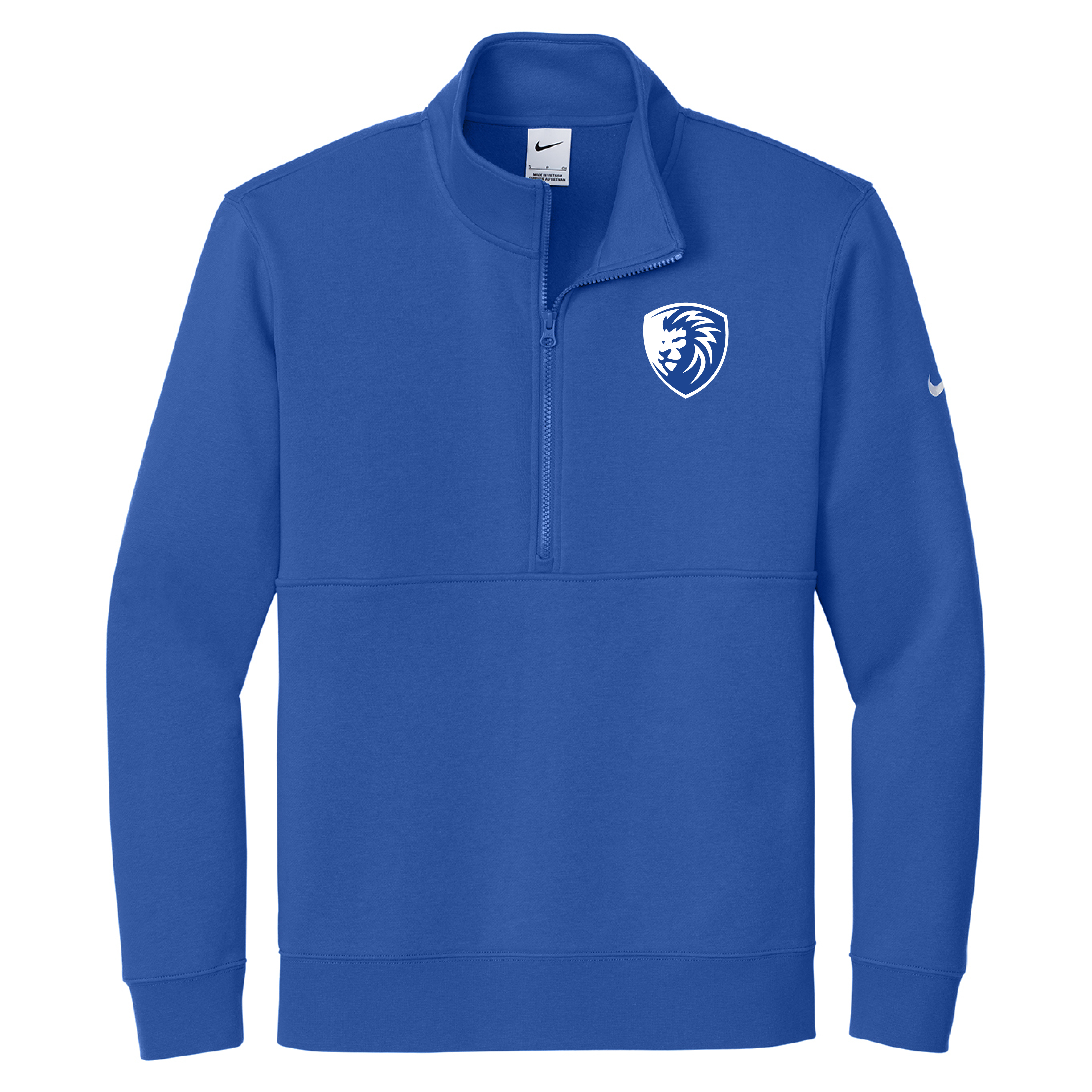 Nike Club Fleece Sleeve Swoosh 1/2-Zip