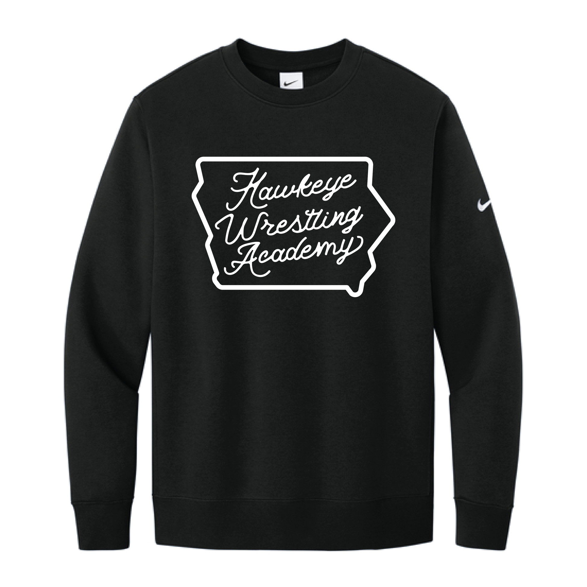 Nike Club Fleece Sleeve Swoosh Crew