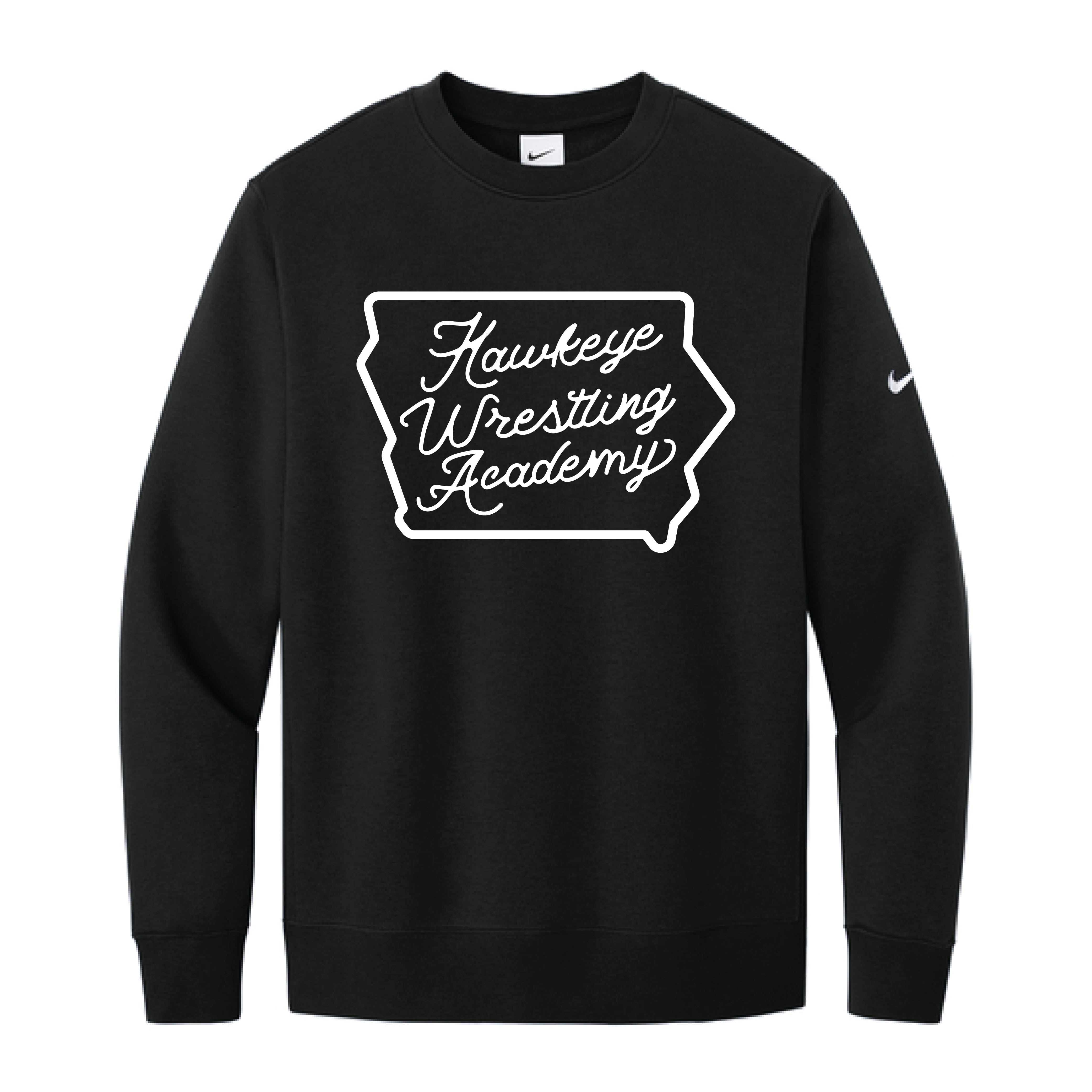 Nike Club Fleece Sleeve Swoosh Crew
