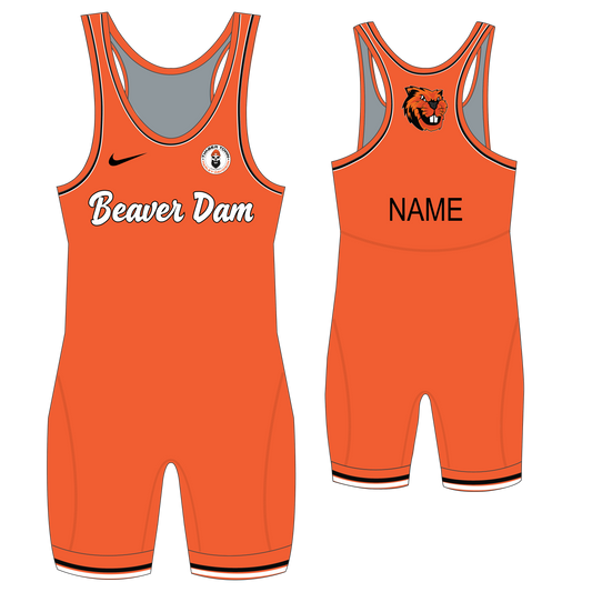 Nike Youth/Men's Custom Sublimated Grappler Elite SInglet