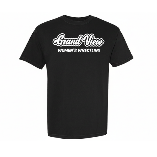 Unisex Garment-Dyed Heavyweight T-Shirt Puff Print