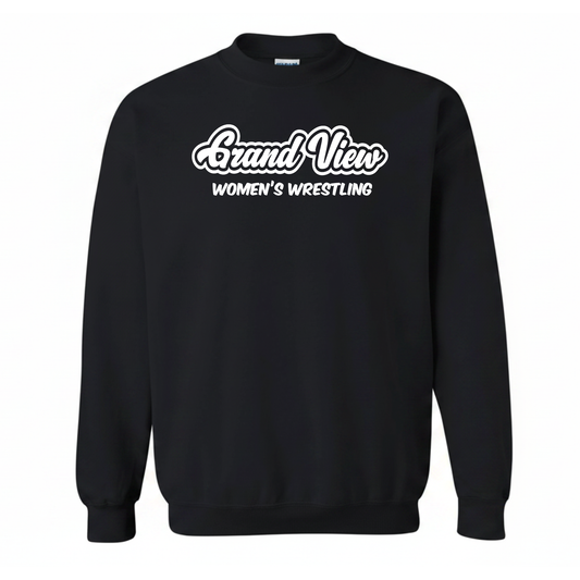 Youth Heavy Blend™ Crewneck Sweatshirt PUFF Print