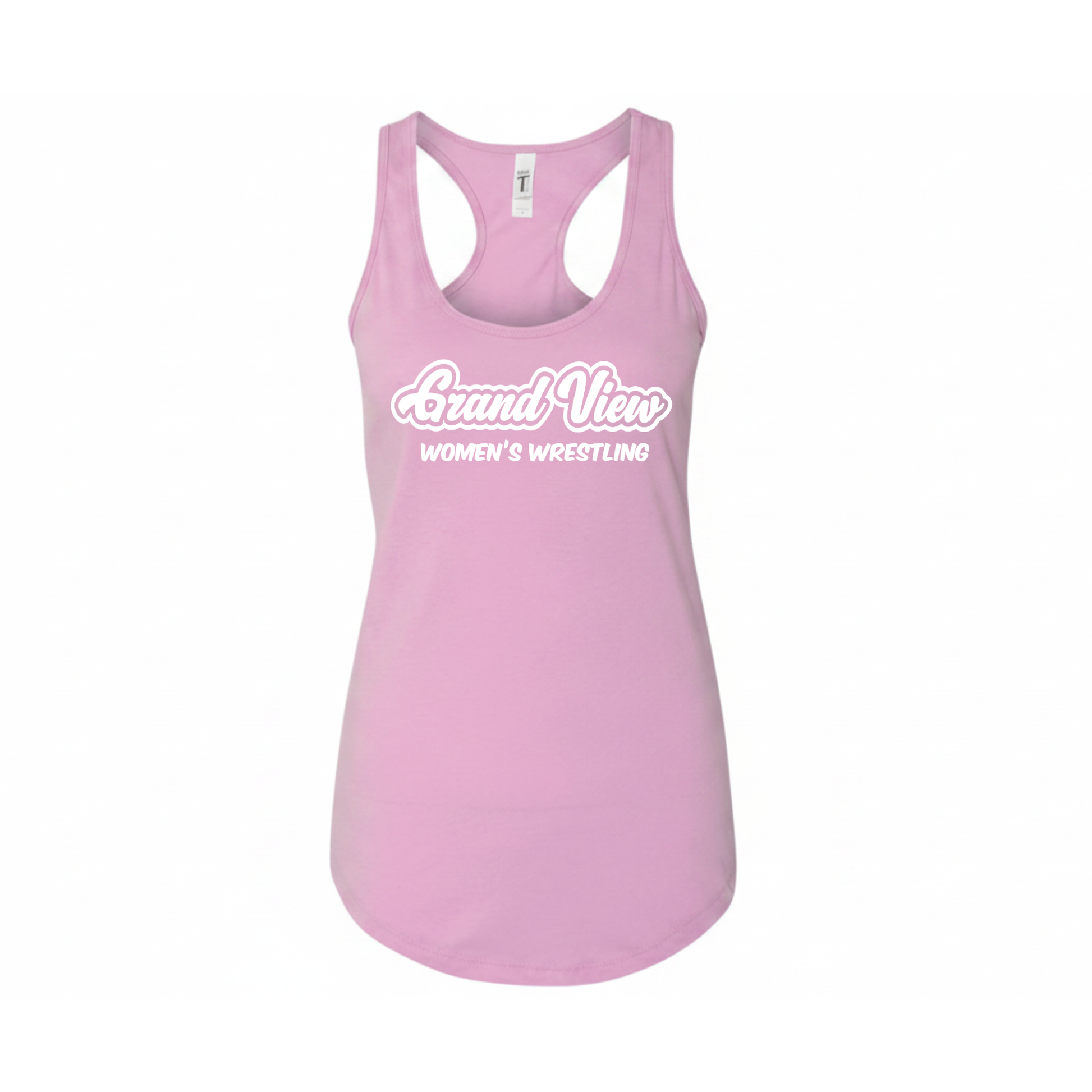 Women's Ideal Racerback Tank PUFF Print