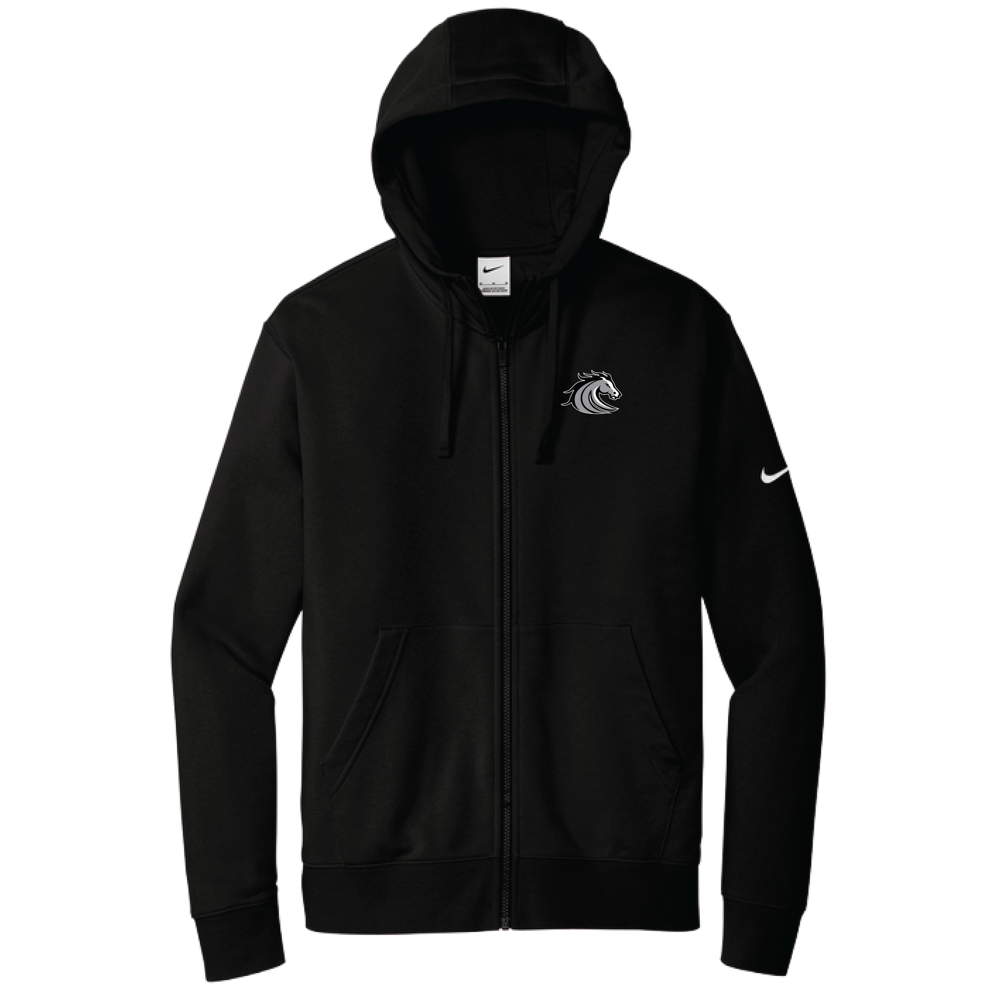 Nike Club Fleece Sleeve Swoosh Full-Zip Hoodie