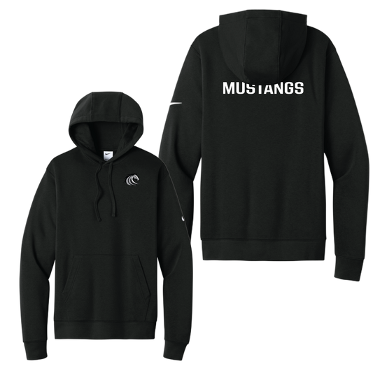 Nike Club Fleece Sleeve Swoosh Pullover Hoodie Mustangs