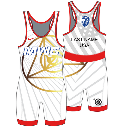 Nike Youth/Men's Grappler Elite Singlet - MWC Lightbringer