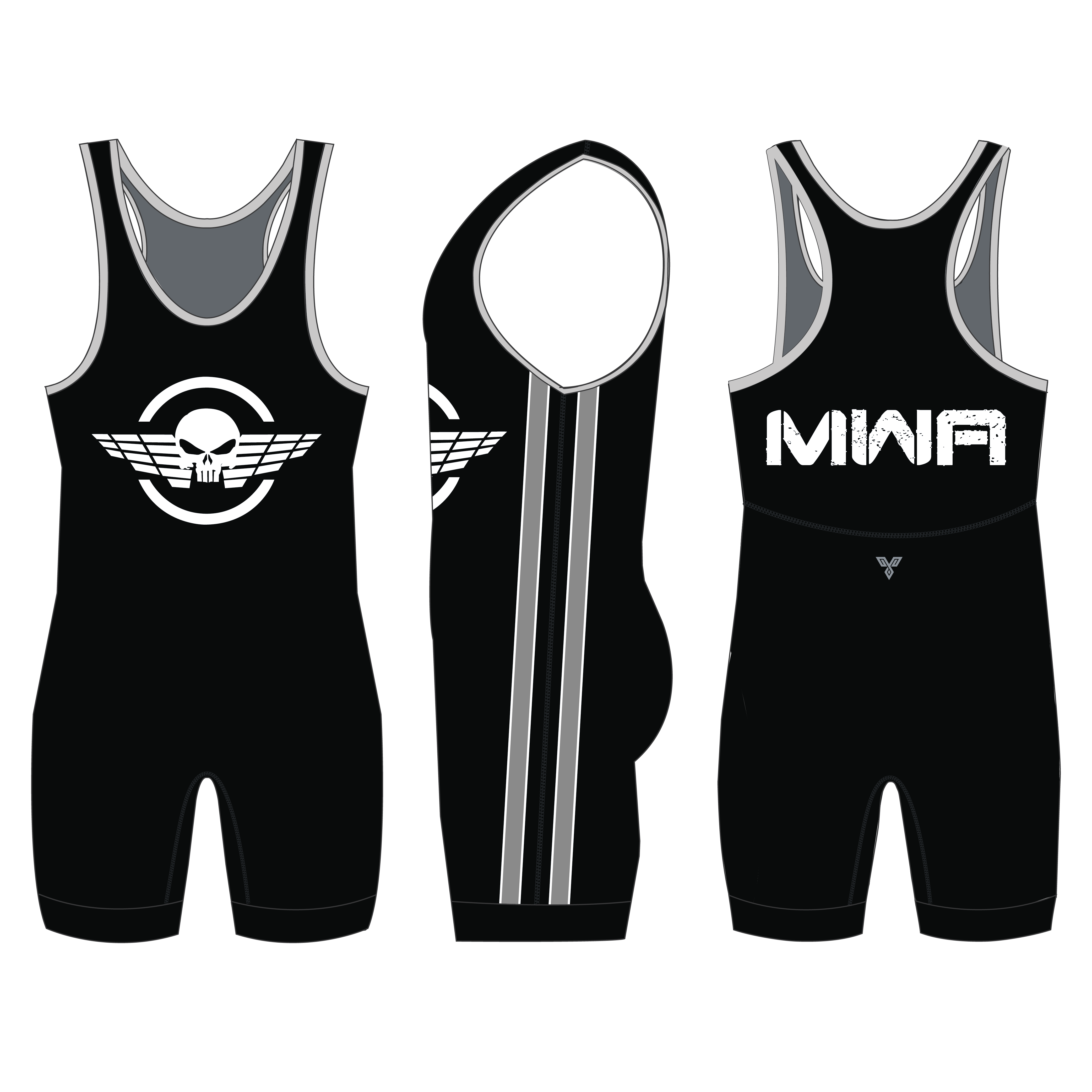 Men's YERA Combat Axis Singlet  "MWA GDNT"