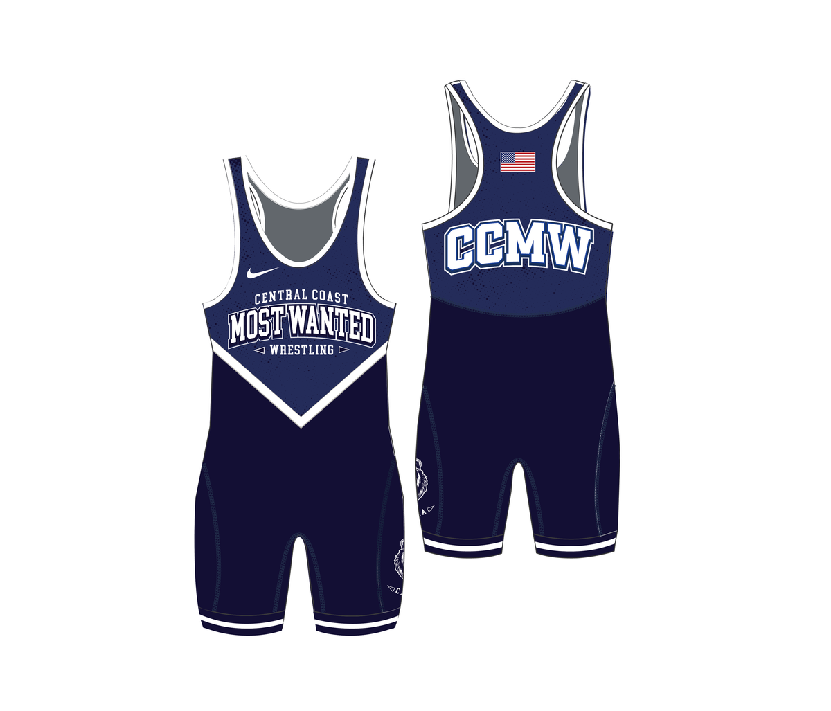 Nike Youth/Men's Custom Sublimated Grappler Elite Singlet