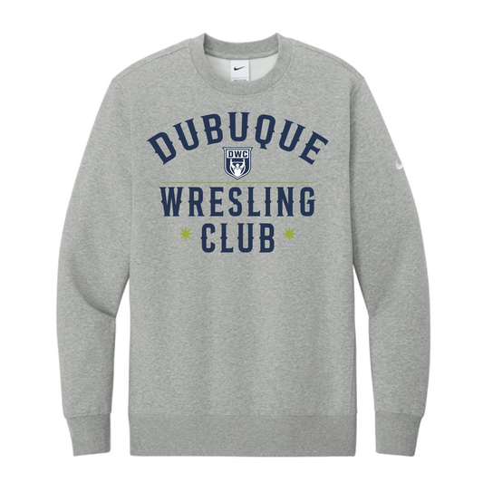 Nike Club Fleece Sleeve Swoosh Crew