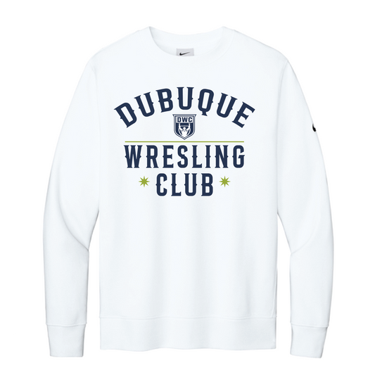 Nike Club Fleece Sleeve Swoosh Crew