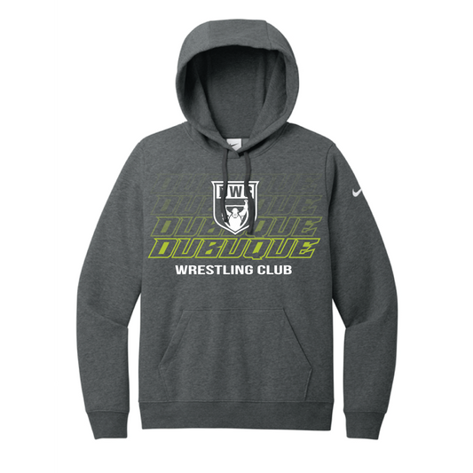 Nike Women's Club Fleece Sleeve Swoosh Pullover Hoodie