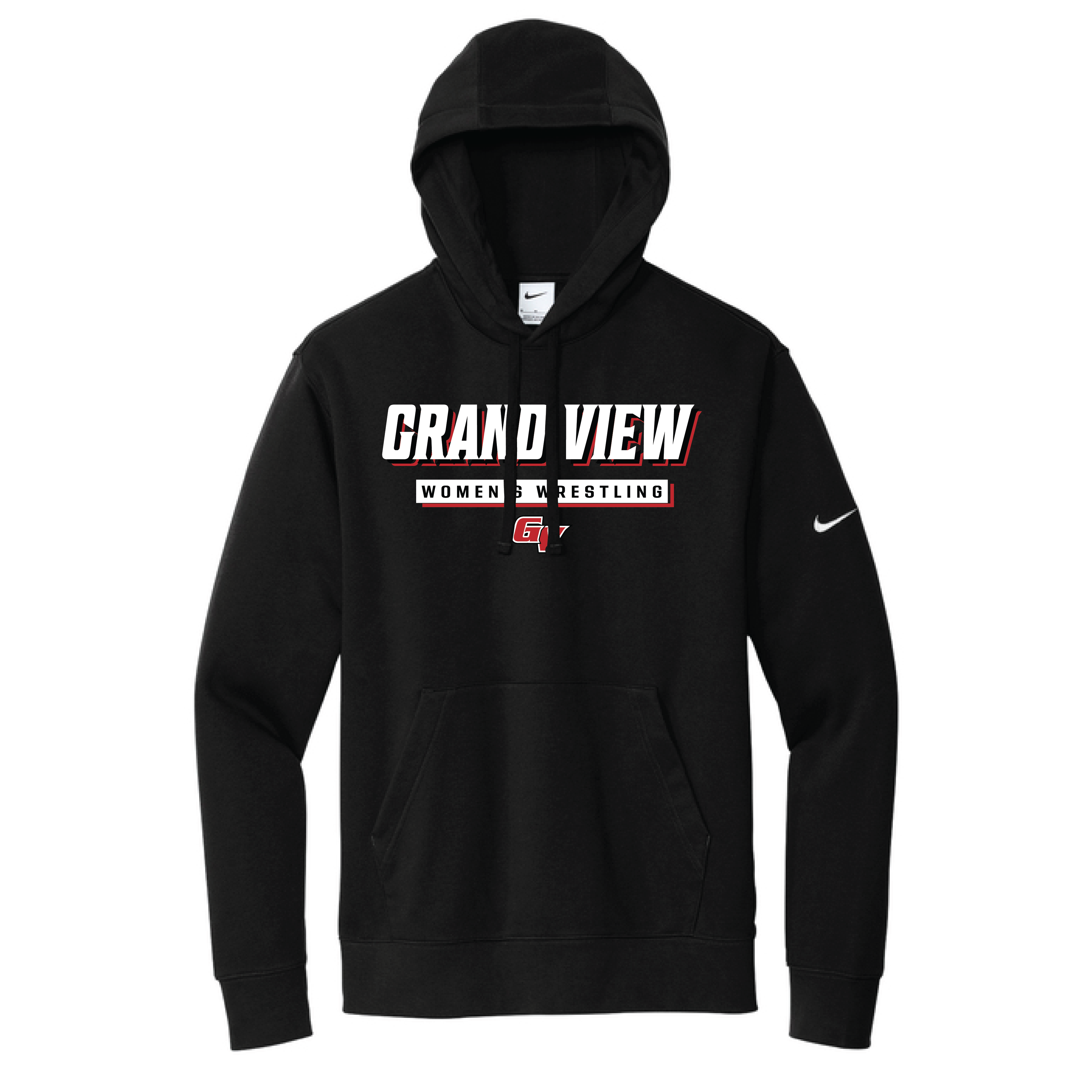 Nike Club Fleece Sleeve Swoosh Pullover Hoodie
