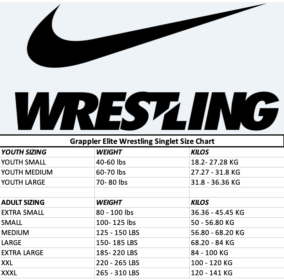 YOUTH Nike Grappler Elite Singlet