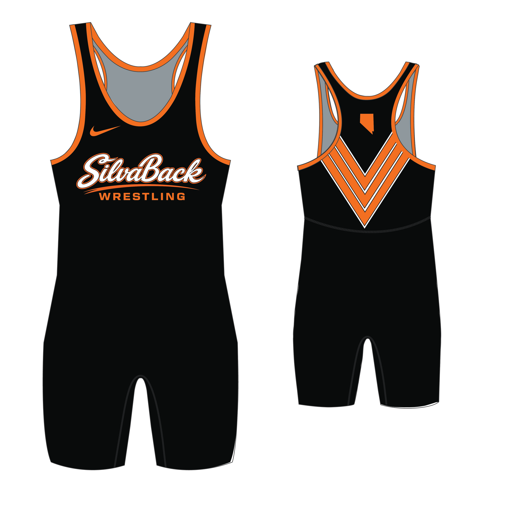 Nike Youth/Adult Grappler Elite Singlet SBLV
