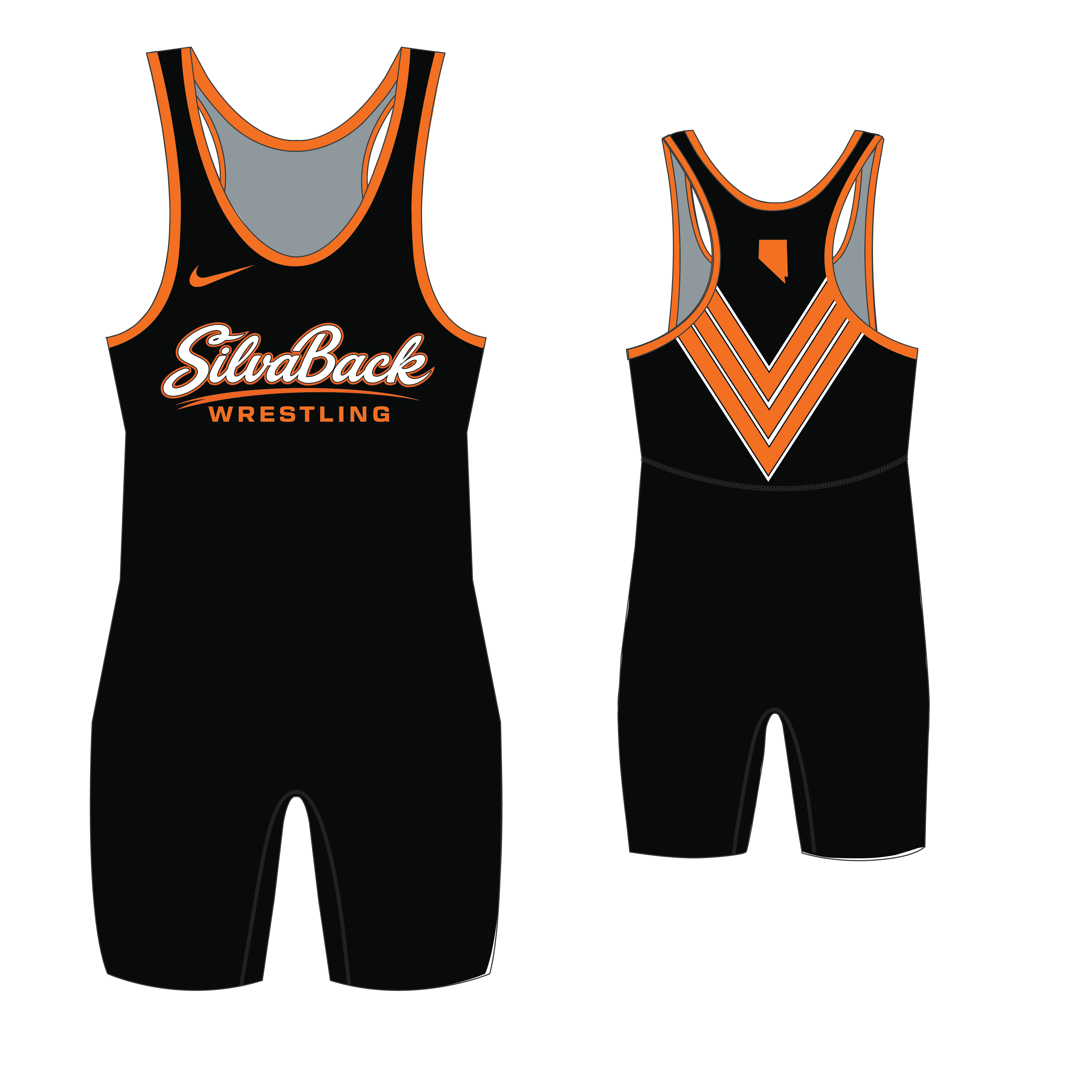 Nike Youth/Adult Grappler Elite Singlet SBLV