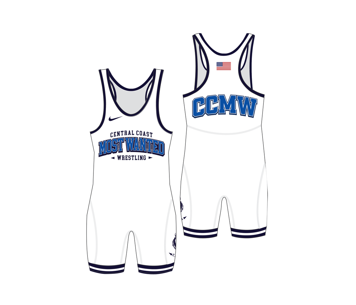Nike Youth/Men's Custom Sublimated Grappler Elite Singlet
