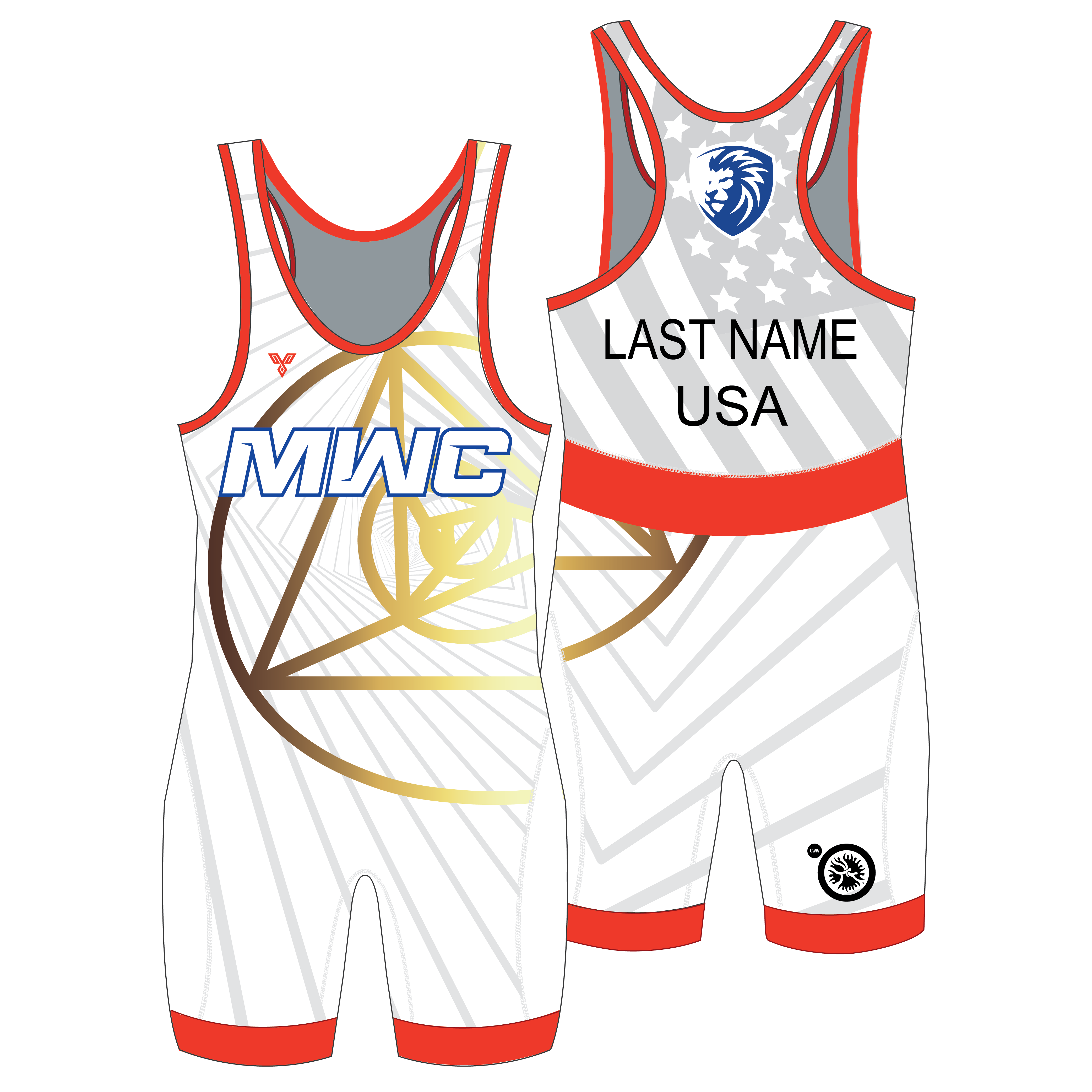 YERA Youth/Adult Combat Premier Singlet Set