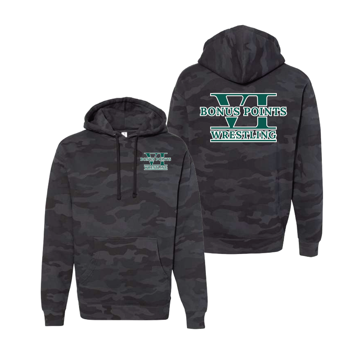District Wash Camo Fleece Hoodie