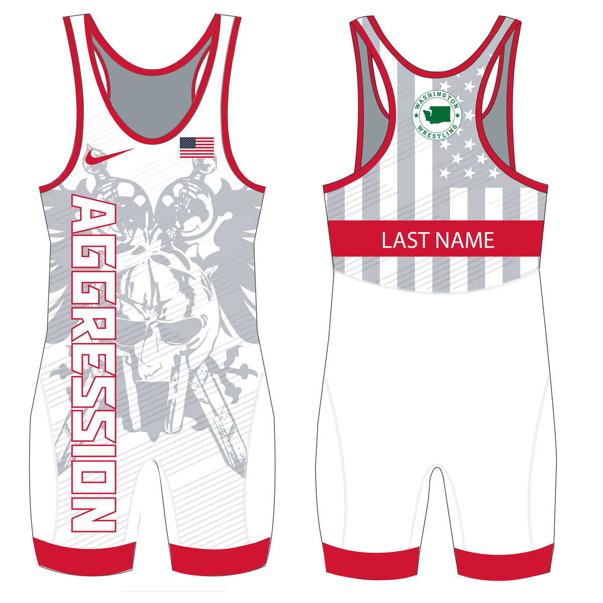 Men's Nike Grappler Elite Singlet