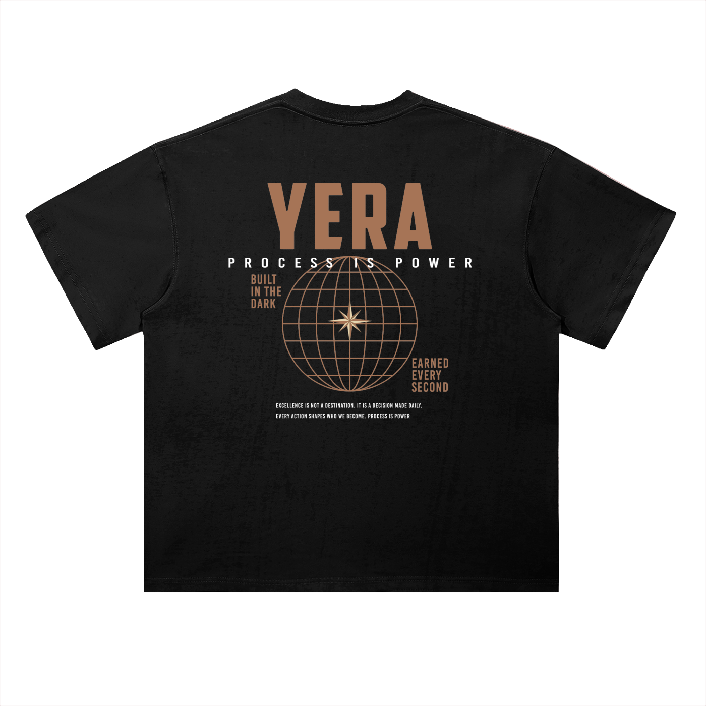 Heavyweight Drop Shoulder Cotton T-Shirt