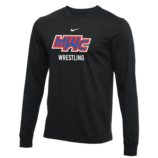 Men's Nike L/S Dri-Fit Cotton Tee