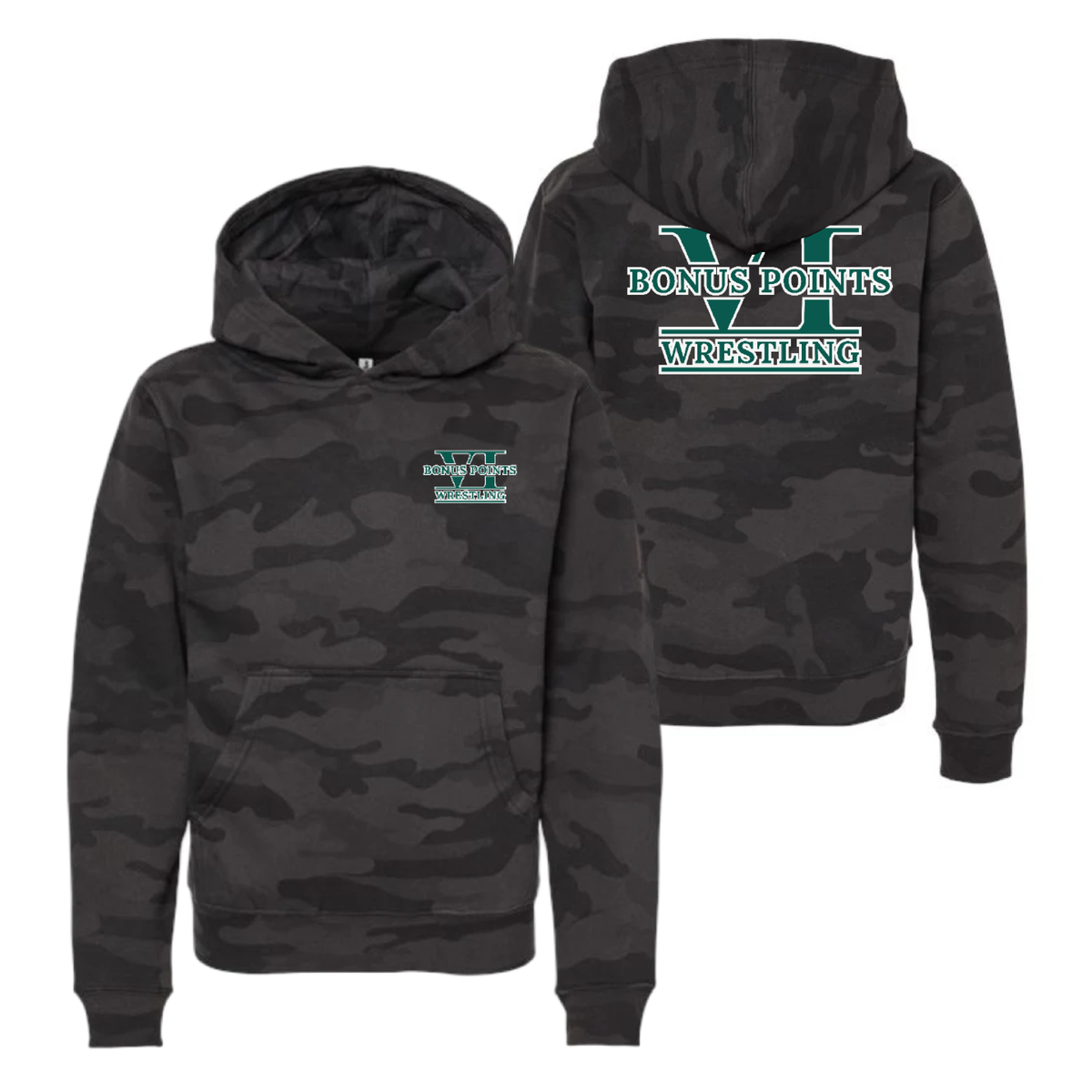 Youth 8.5 oz. Midweight Hooded Sweatshirt