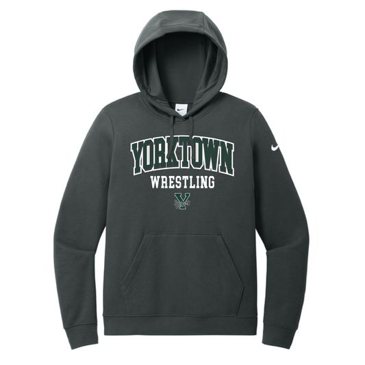 Nike Women's Club Fleece Sleeve Swoosh Pullover Hoodie