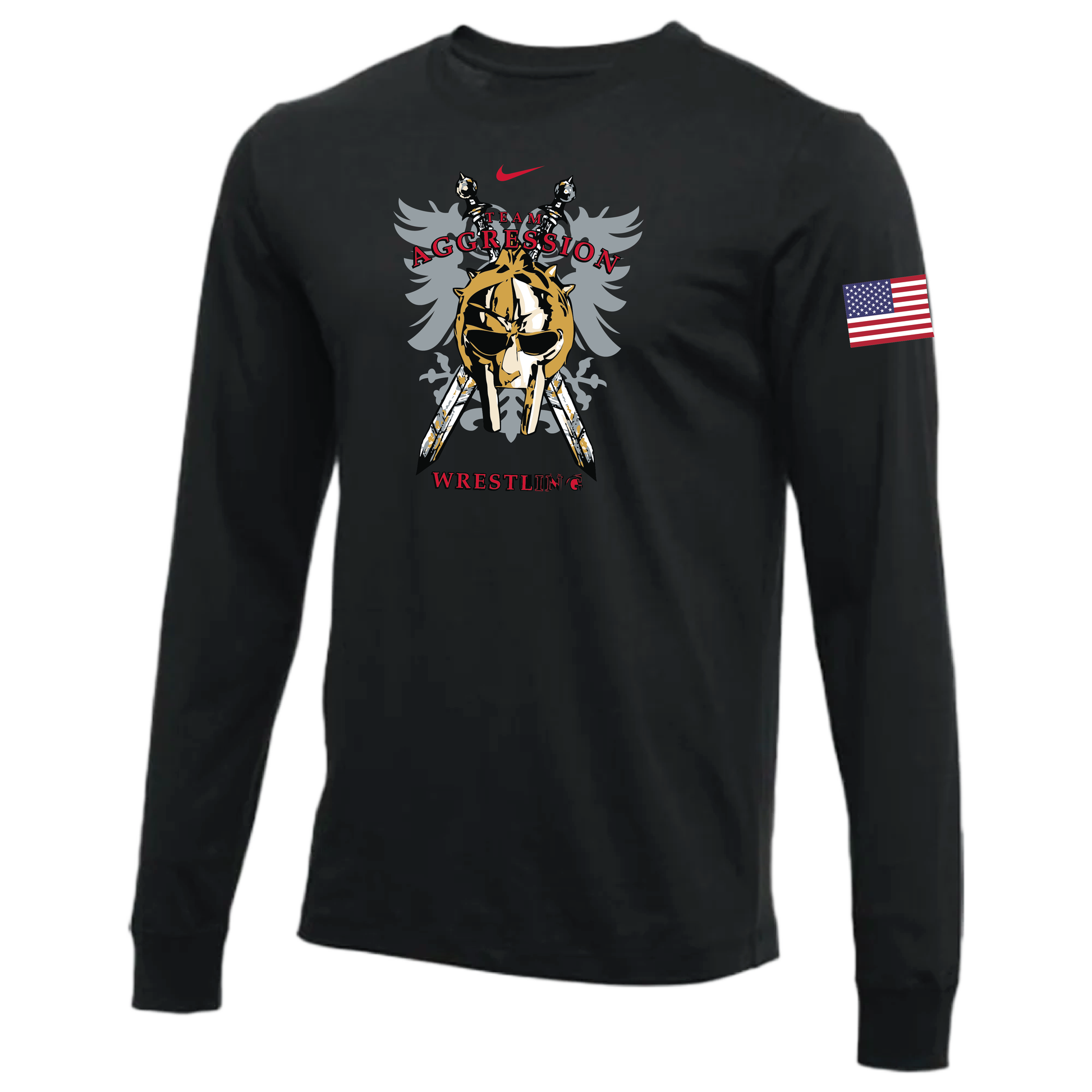 Nike Men's L/S Dri-Fit Cotton Tee