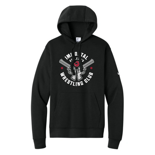 Nike Club Fleece Sleeve Swoosh Pullover Hoodie