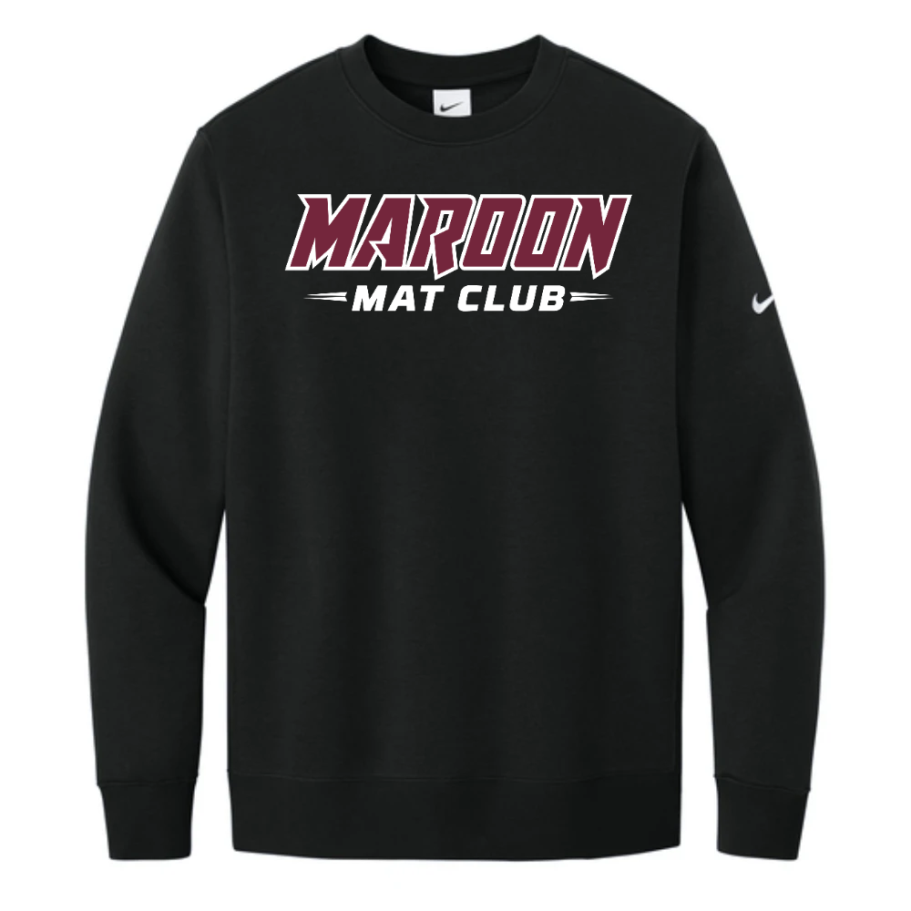 Nike Club Fleece Sleeve Swoosh Crew